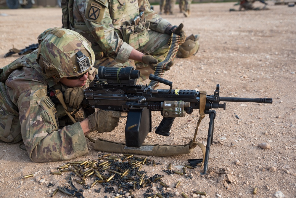 Coalition Forces Conduct Reflex Fire Range Operations