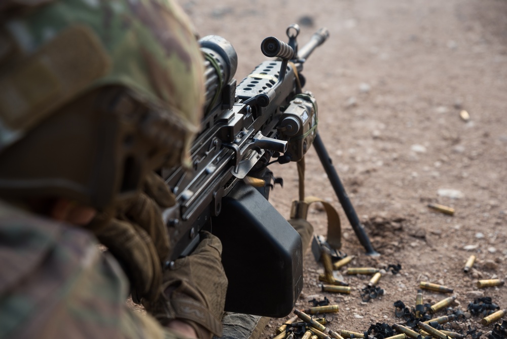 Coalition Forces Conduct Reflex Fire Range Operations