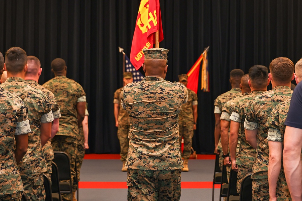H&amp;S Co. Change of Command