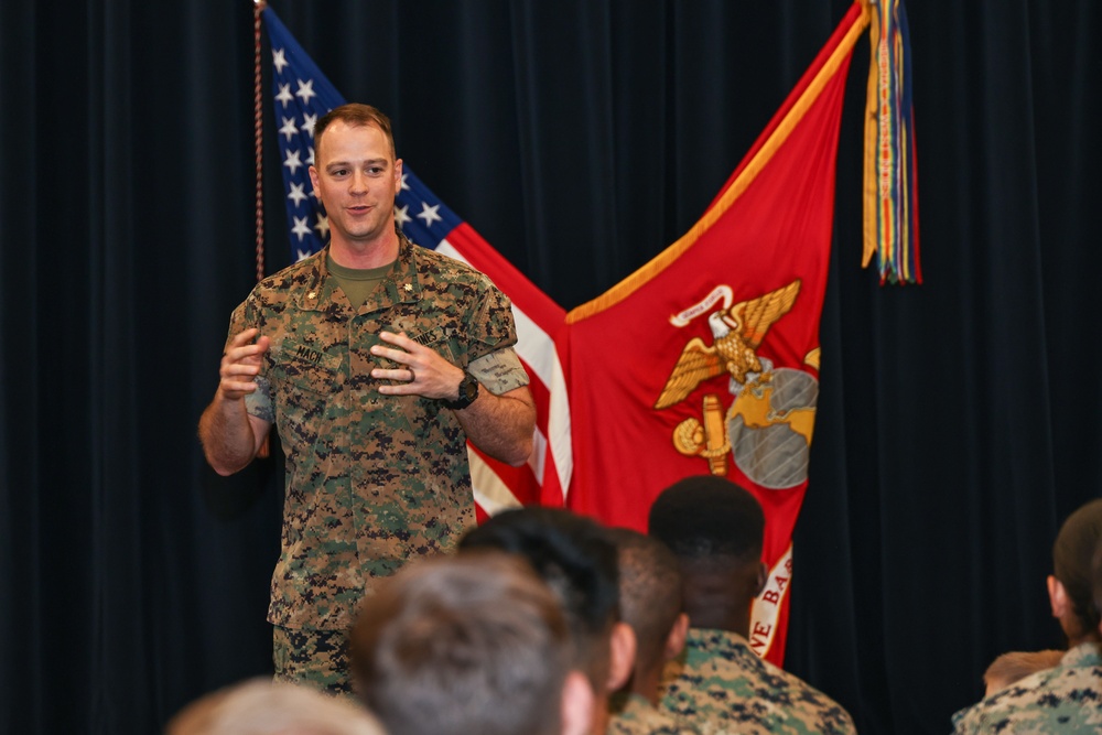 H&amp;S Co. Change of Command