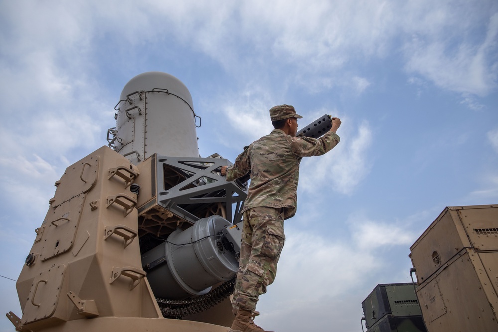 C-RAM System in Support of Coalition Defense