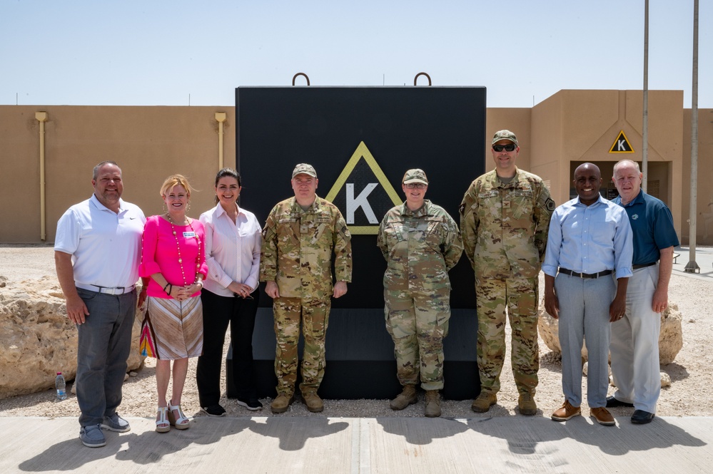 U.S. Mayors engage with Airmen abroad