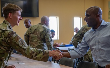 U.S. Mayors engage with Airmen abroad