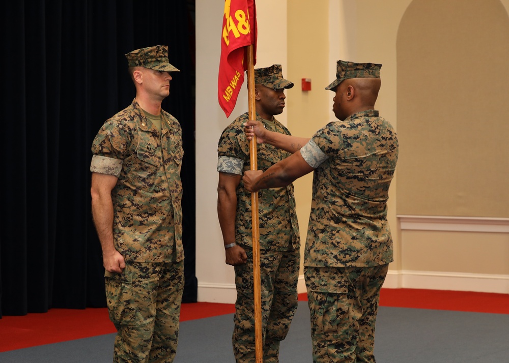 H&amp;S Co. Change of Command