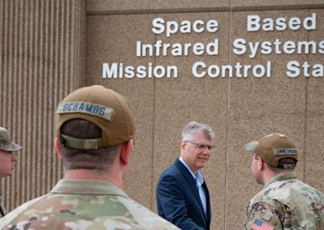 Secretary of the Air Force Troy Meink goes on Space Warfighting Immersion Tour
