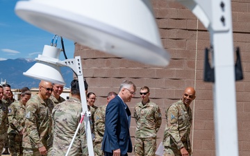 Secretary of the Air Force Troy Meink goes on Space Warfighting Immersion Tour