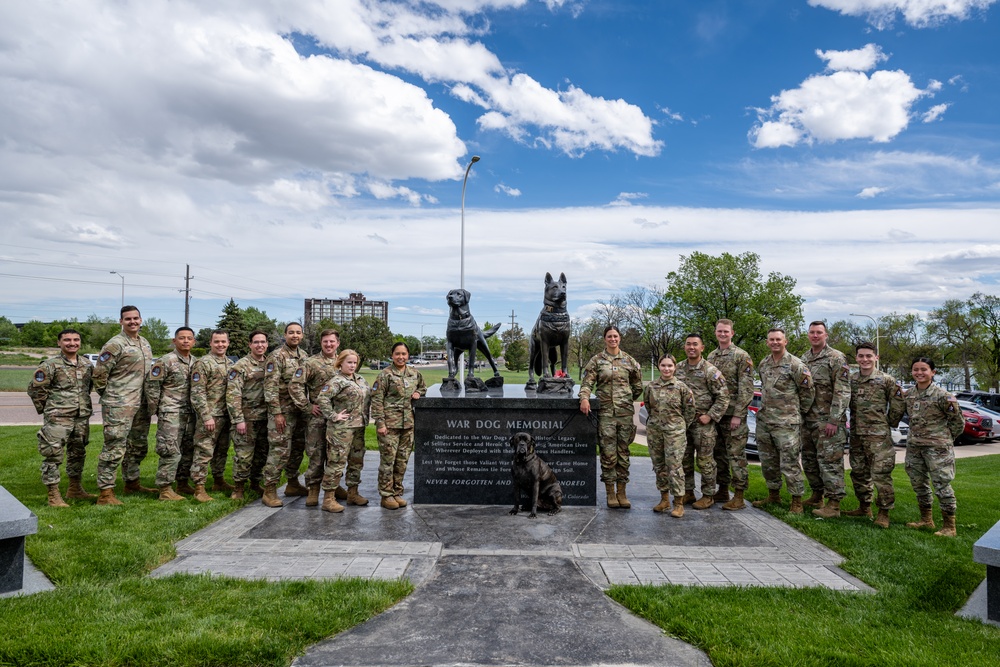 15th Cyberspace Squadron honors ‘war dog’ heritage