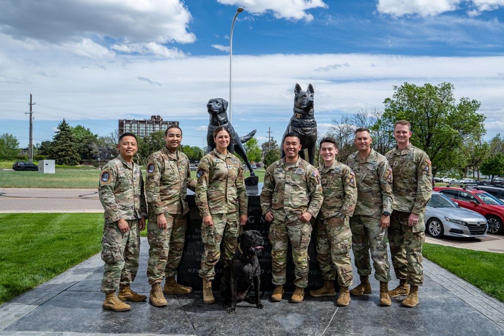 15th Cyberspace Squadron honors ‘war dog’ heritage