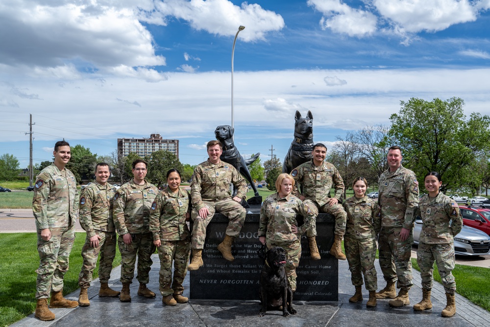 15th Cyberspace Squadron honors ‘war dog’ heritage