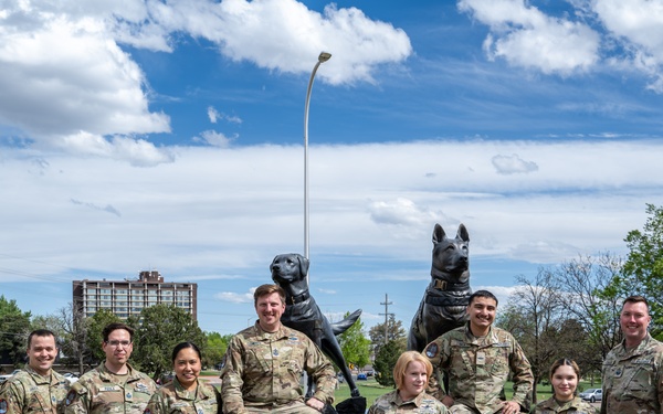 15th Cyberspace Squadron honors ‘war dog’ heritage