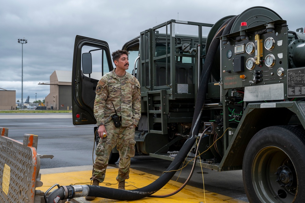 Fairchild participates in a total force readiness exercise