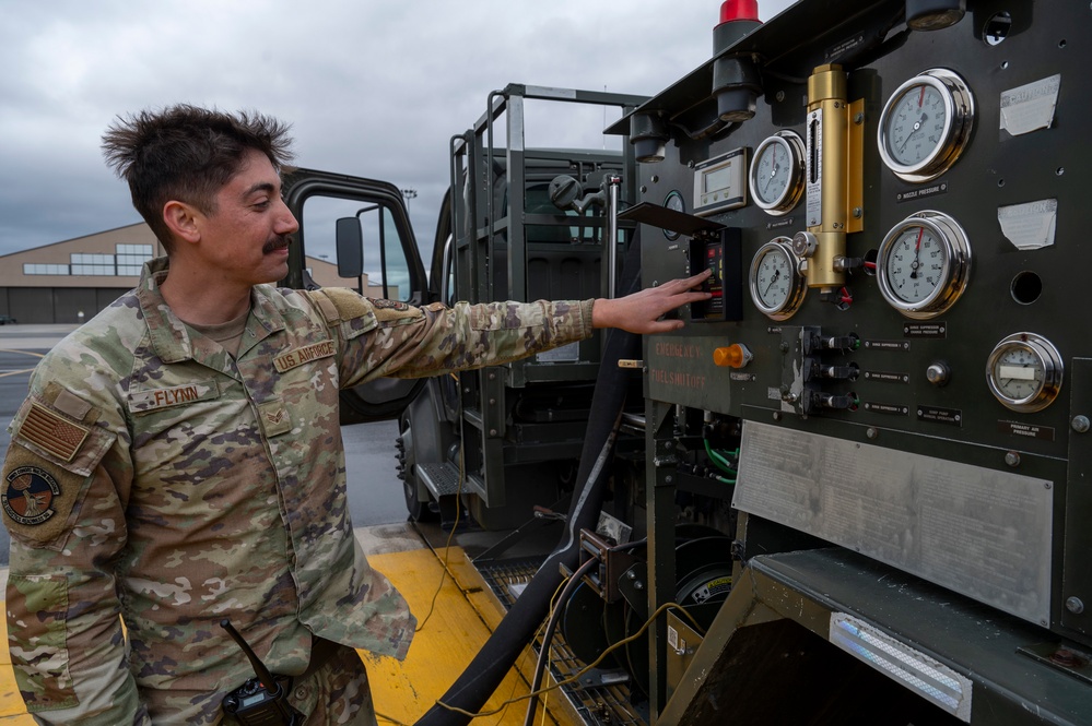 Fairchild participates in a total force readiness exercise