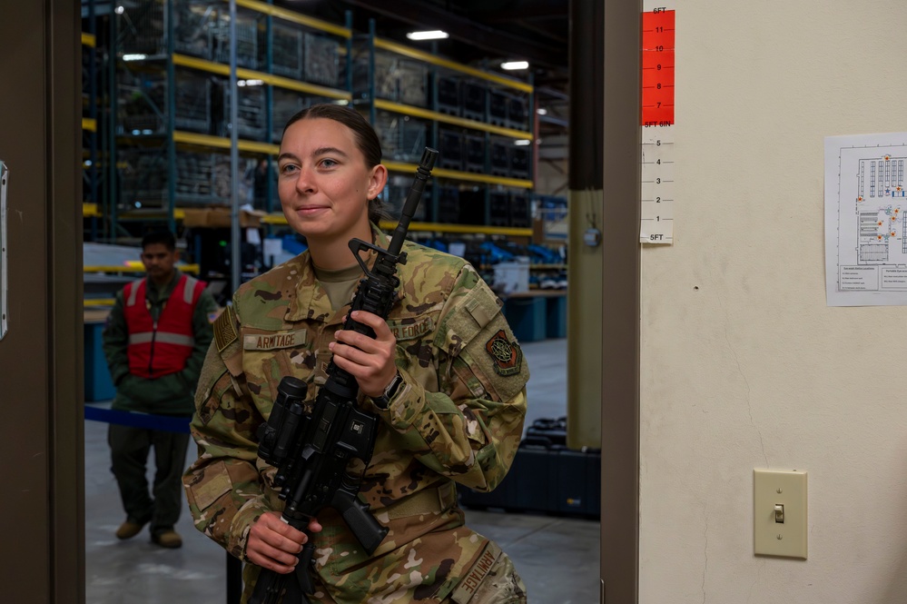 Fairchild participates in a total force readiness exercise