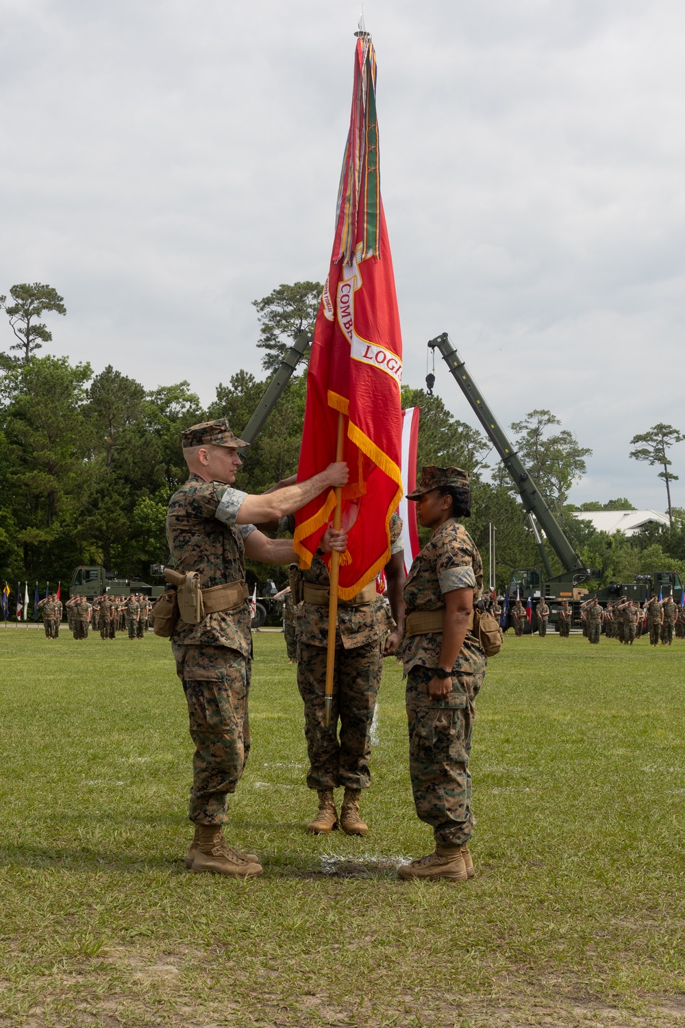 Combat Logistics Regiment 27 Change of Command Ceremony