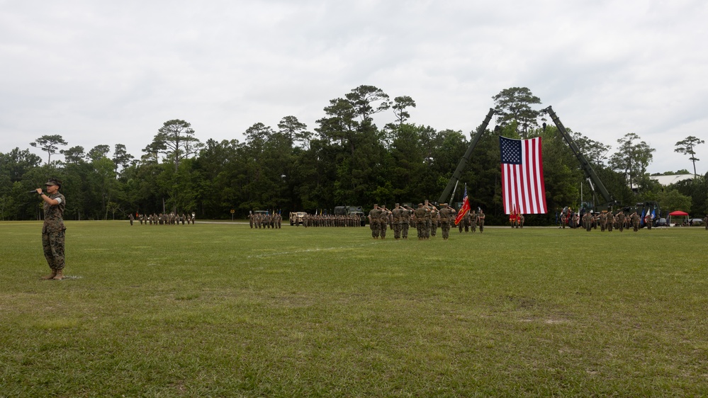 Combat Logistics Regiment 27 Change of Command Ceremony
