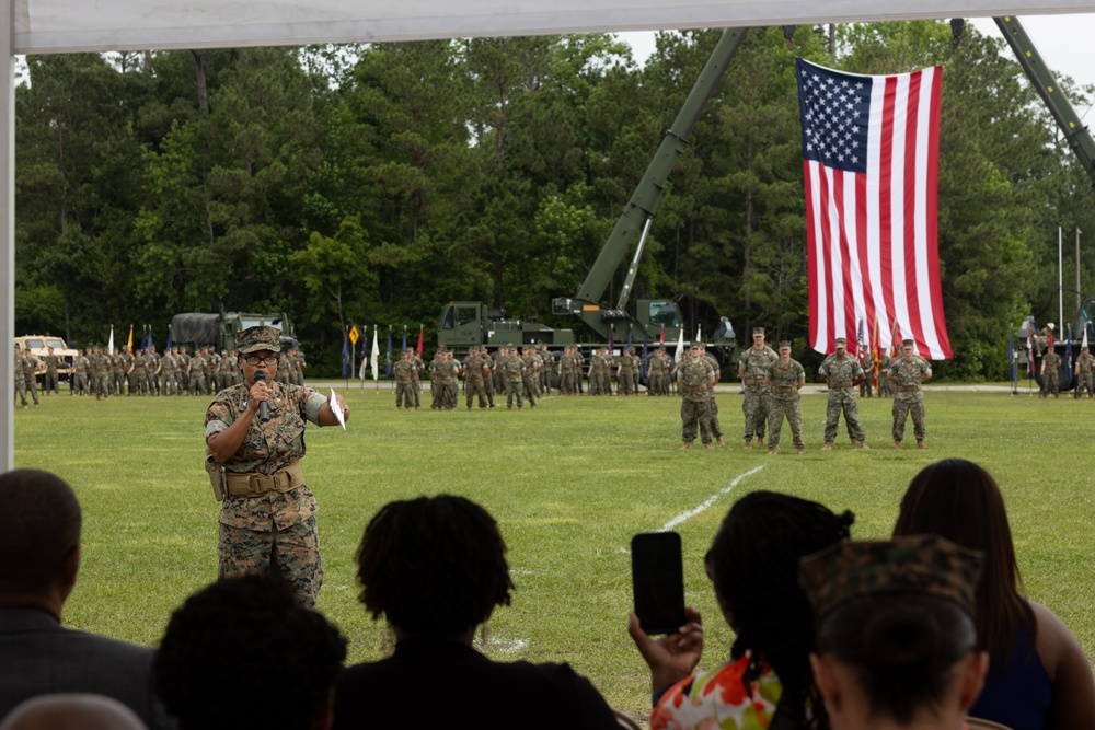 Combat Logistics Regiment 27 Change of Command Ceremony
