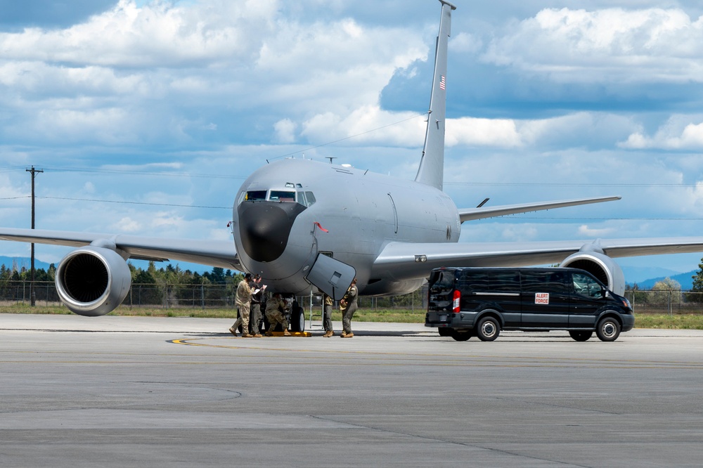 Fairchild participates in a total force readiness exercise