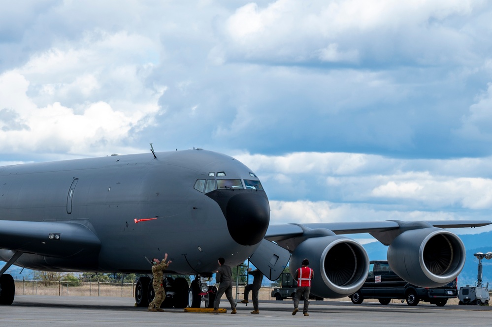 Fairchild participates in a total force readiness exercise