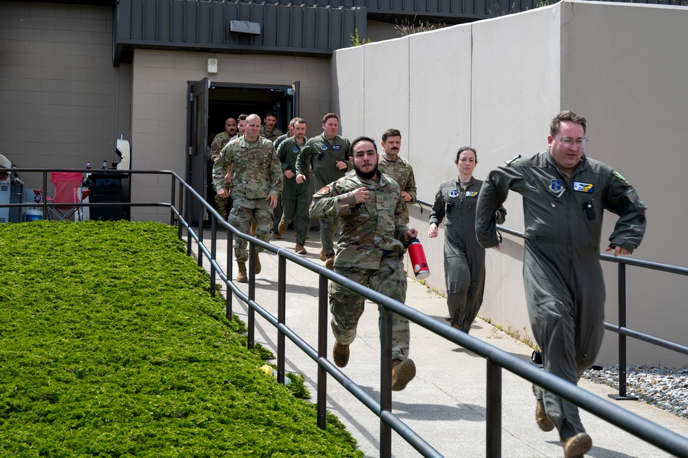 Fairchild participates in a total force readiness exercise