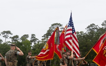 Combat Logistics Regiment 27 Change of Command Ceremony