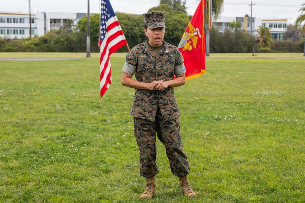 12MCD HQ Company Change of Command