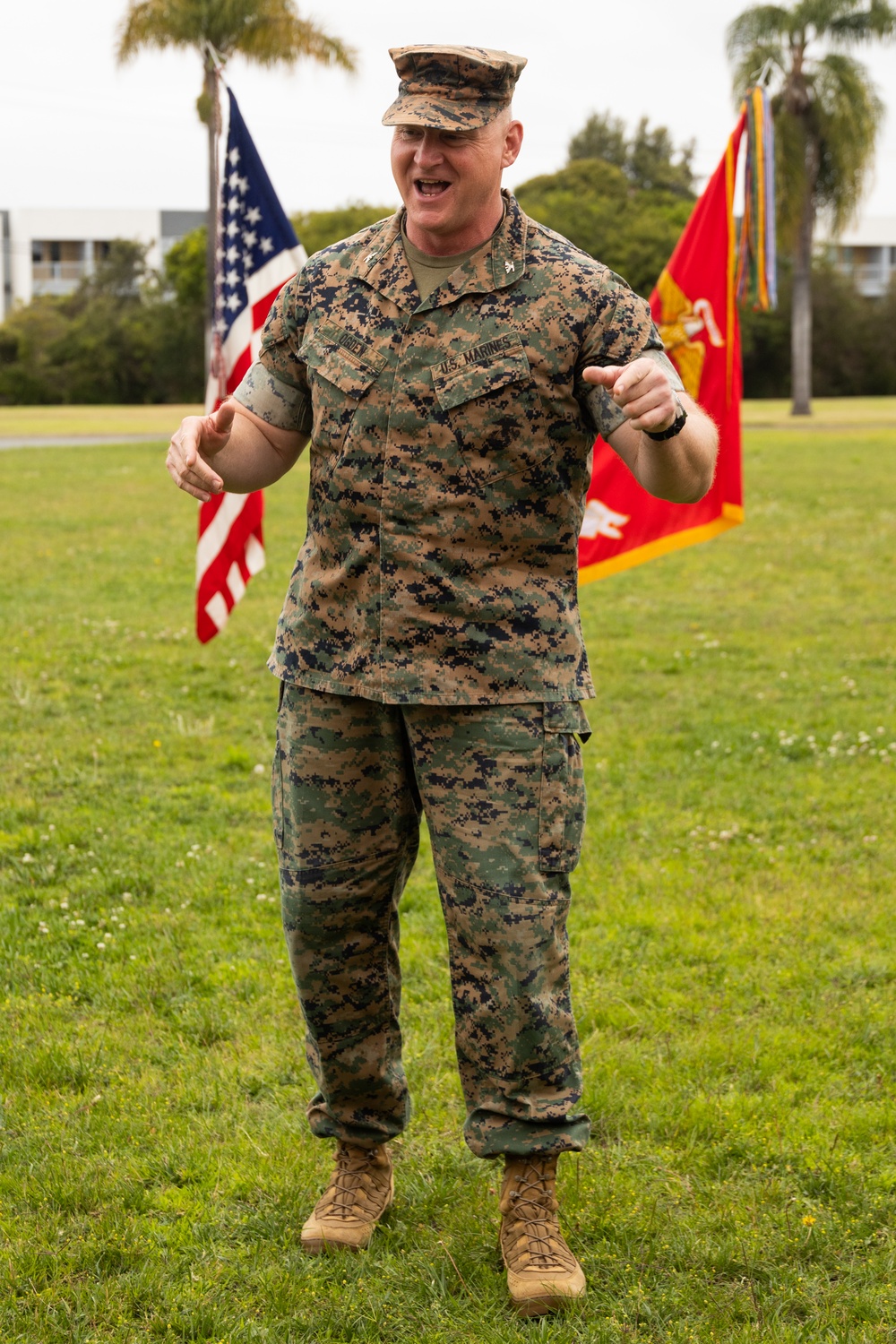 12MCD HQ Company Change of Command
