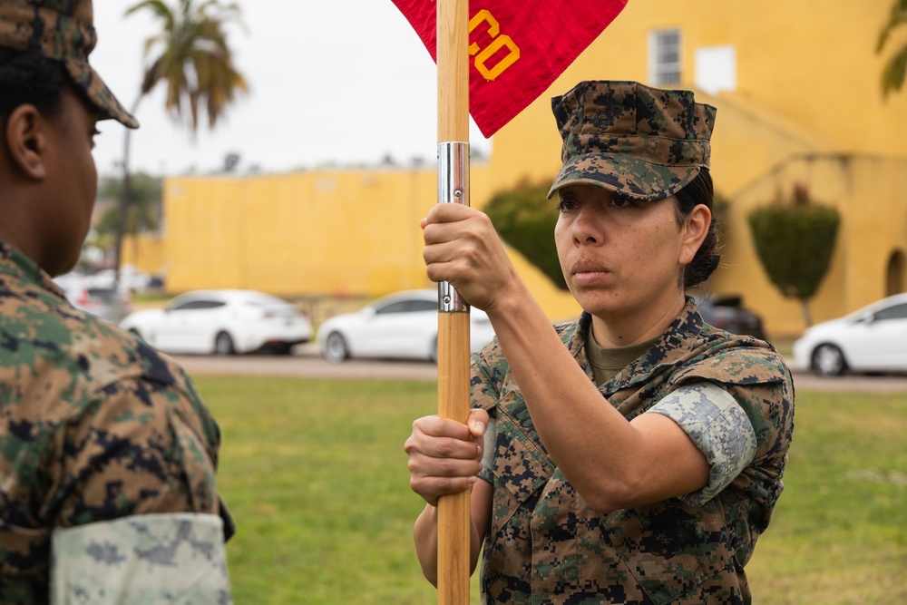 12MCD HQ Company Change of Command