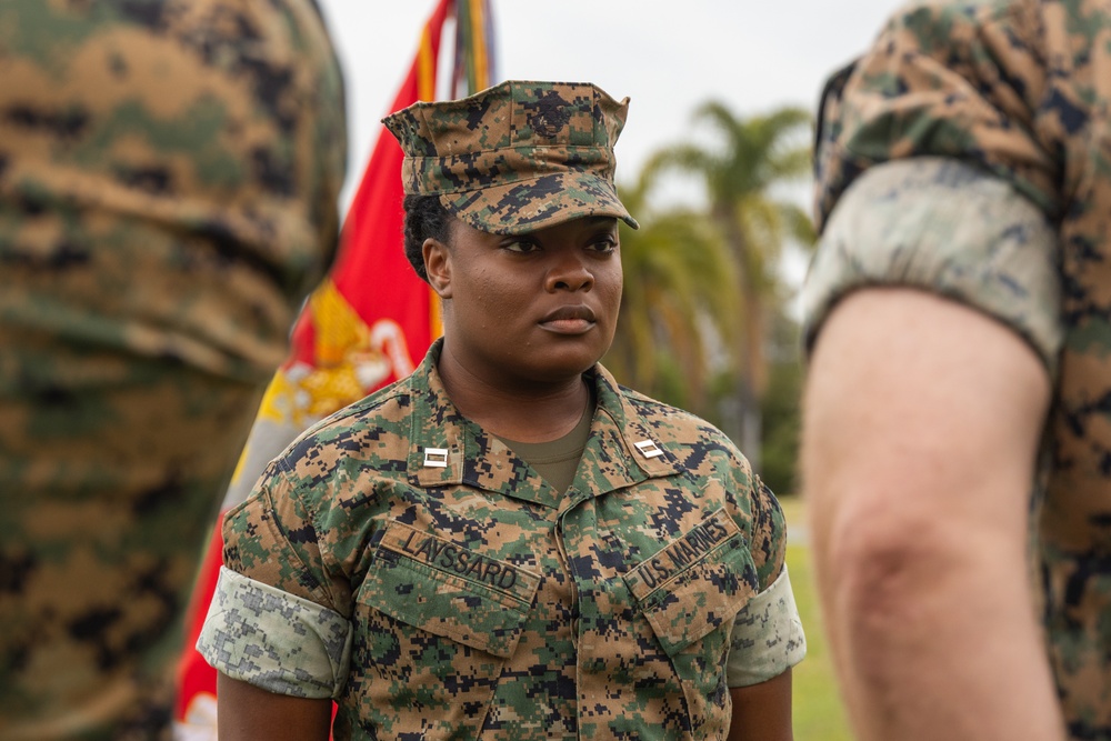 12MCD HQ Company Change of Command