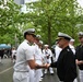 NTAG EMPIRE STATE SAILORS REENLIST AT 9/11 MEMORIAL DURING FLEET WEEK