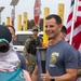Camp Pendleton Marines participate in the Law Enforcement Torch Run for Special Olympics in Southern California