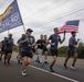 Camp Pendleton Marines participate in the Law Enforcement Torch Run for Special Olympics in Southern California