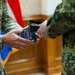 Maj. Gen. Brooks presents gifts to German and Netherlands Generals