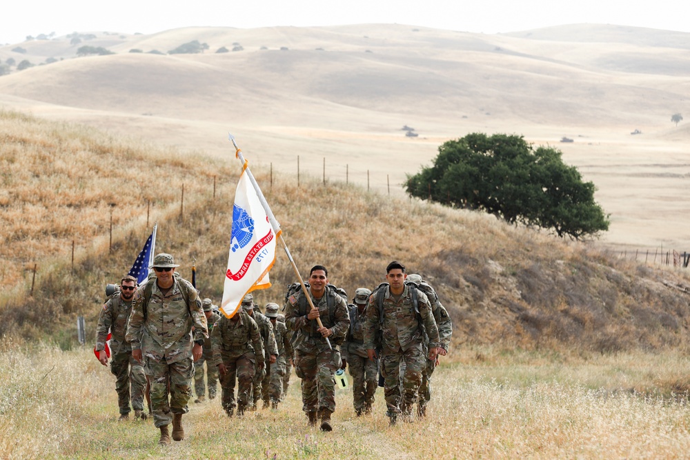 Soldiers march 250 miles across California to honor U.S. Army legacy