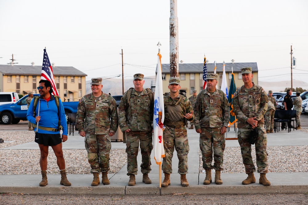 Soldiers march 250 miles across California to honor U.S. Army legacy