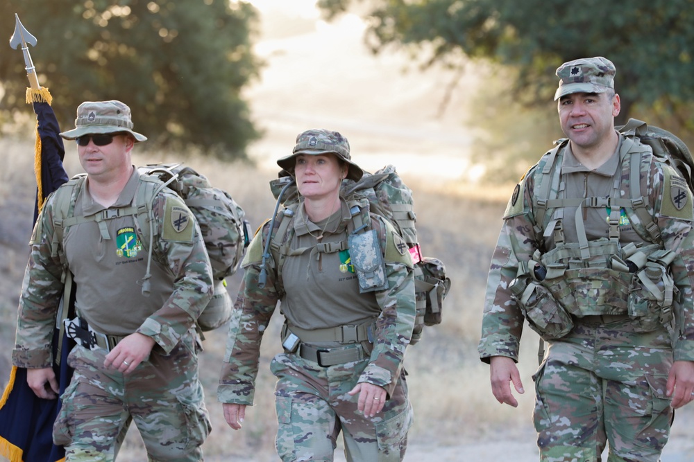 Soldiers march 250 miles across California to honor U.S. Army legacy