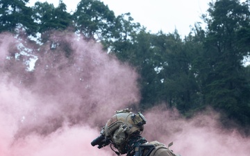 Members of 7th Special Forces Group (Airborne) and Guatemalan special forces train together during CENTAM Guardian 25