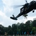 Members of 7th Special Forces Group (Airborne) and Guatemalan special forces conduct hoist training during CENTAM Guardian 25