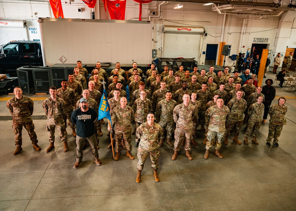 90th Munitions Squadron Change of Command