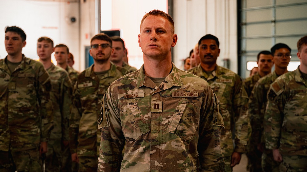 90th Munitions Squadron Change of Command