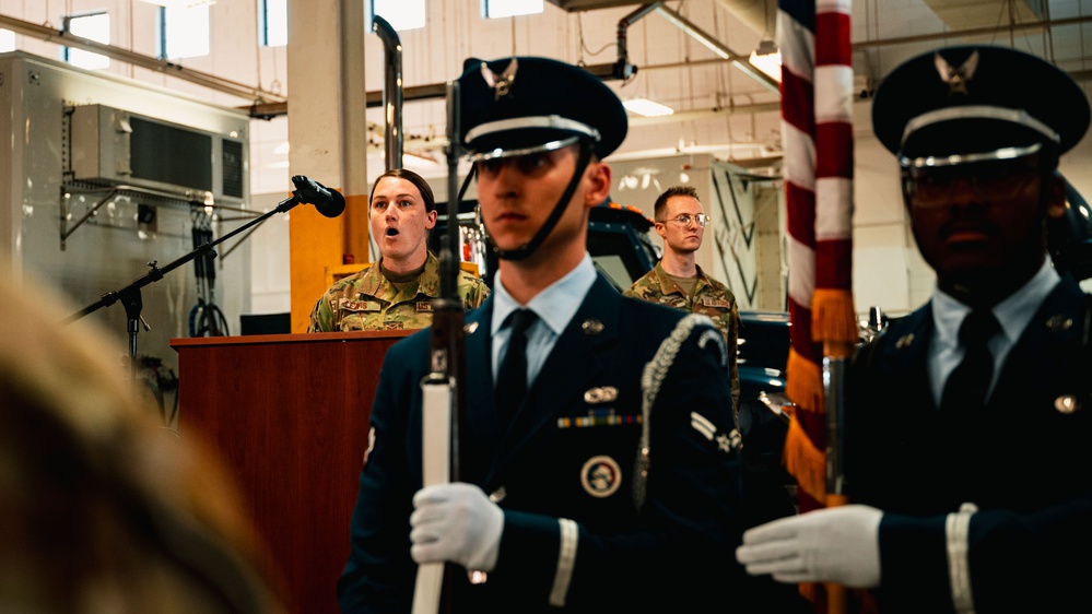 90th Munitions Squadron Change of Command
