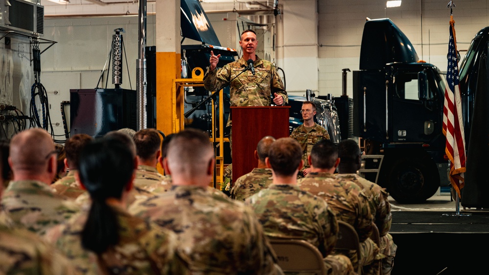 90th Munitions Squadron Change of Command