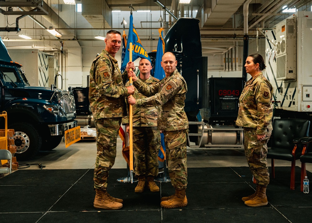 90th Munitions Squadron Change of Command
