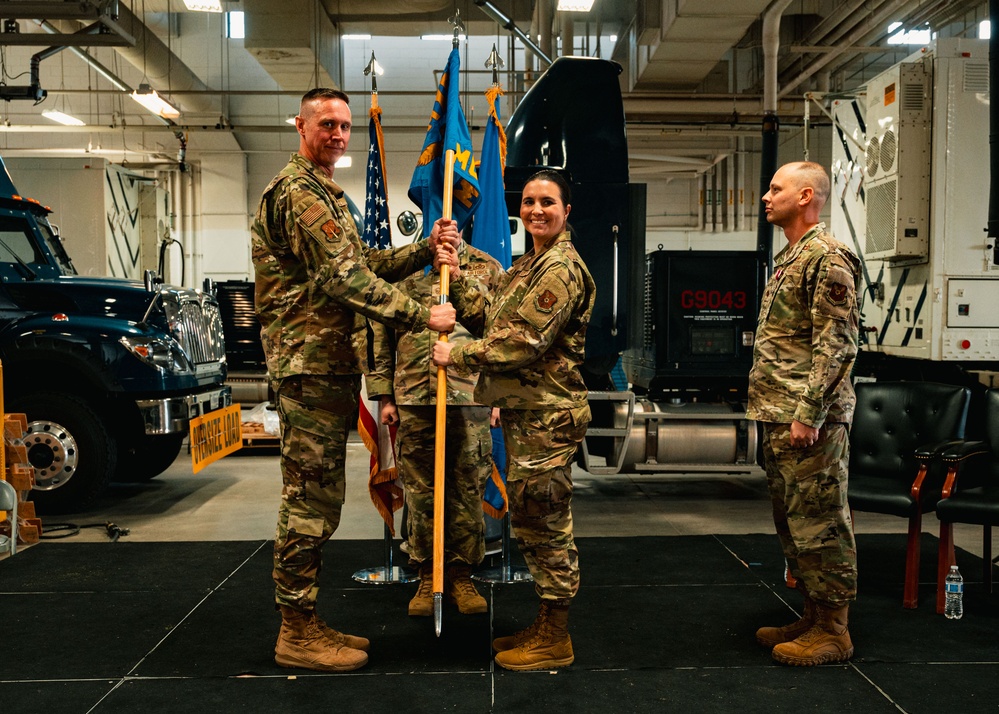 90th Munitions Squadron Change of Command