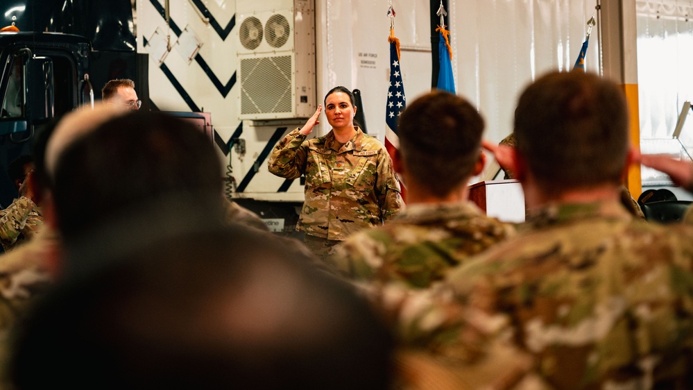 90th Munitions Squadron Change of Command
