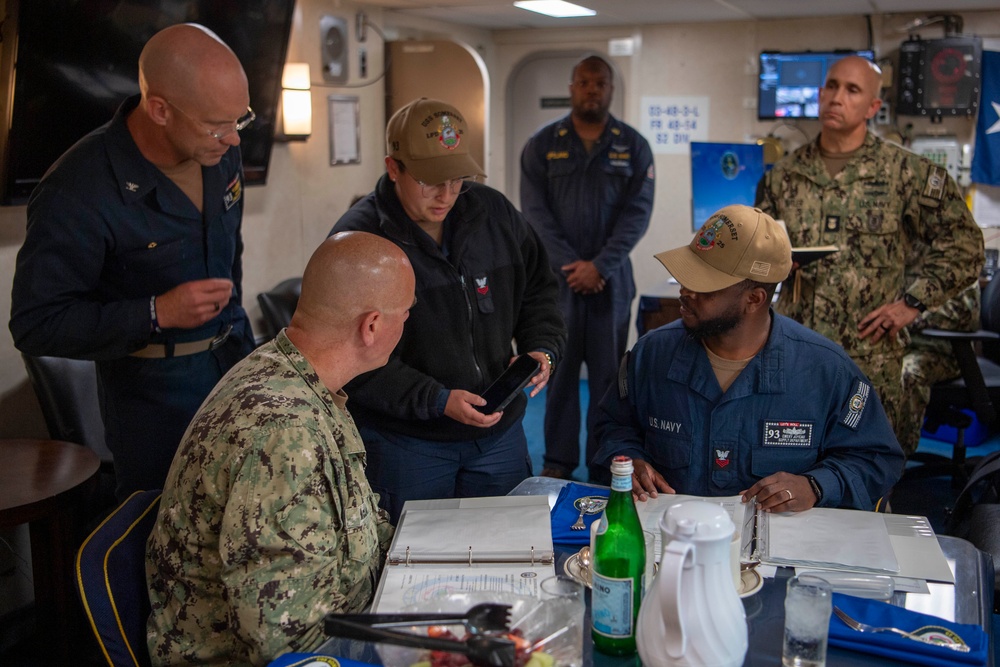 SWOBOSS Visits USS Somerset