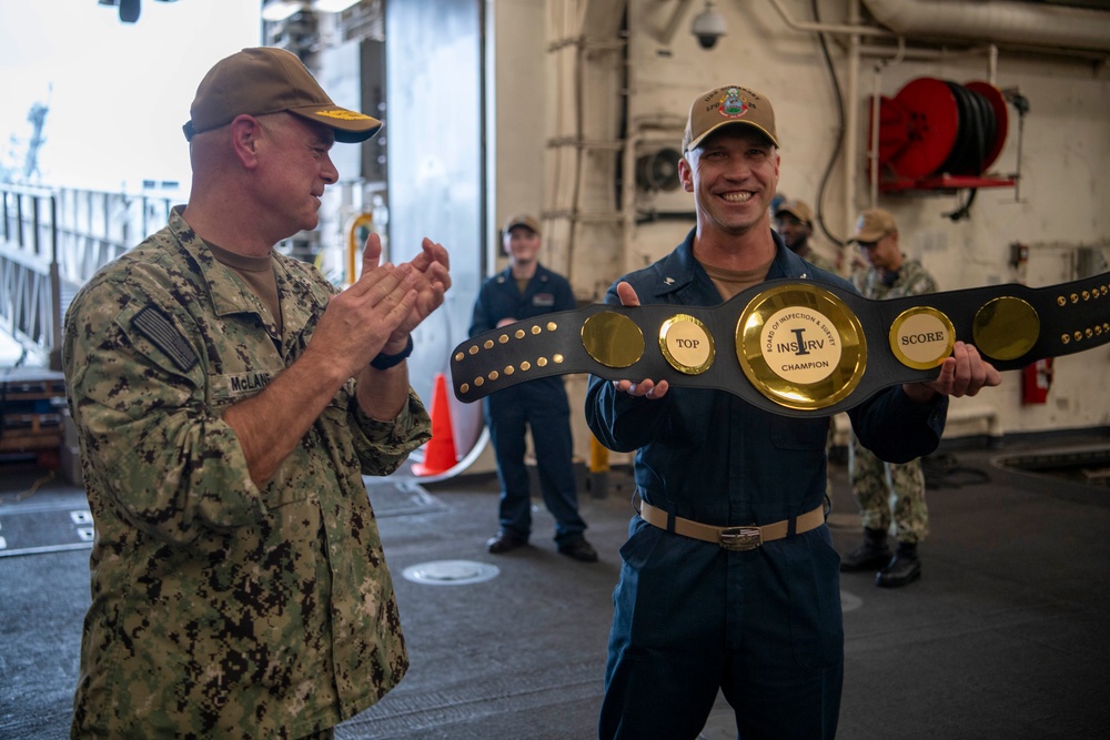 SWOBOSS Visits USS Somerset