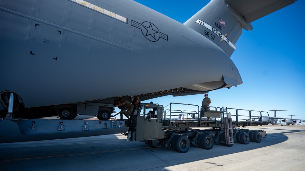 Travis AFB carries out Deployment Readiness Exercise