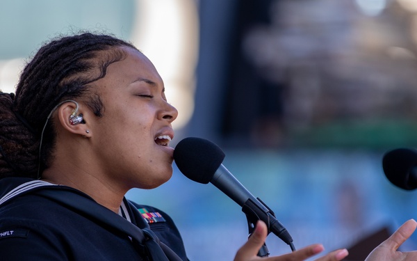 U.S. 7th Fleet Band Performs at Australian National Maritime Museum in Sydney Australia