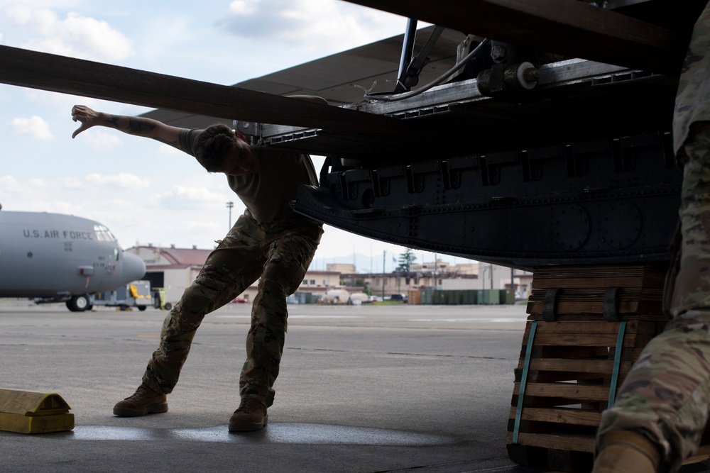 36 AS aircrew champion proficiency during routine training