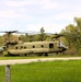 CH-47 Chinook crew helps Army Reserve competitors for Best Squad competition at Fort McCoy